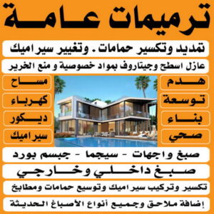 مقاولات عامة